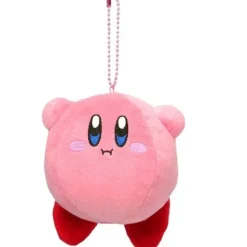 Sanei Hovering Kirby Mascot 4-inch Mini Plush Keychain