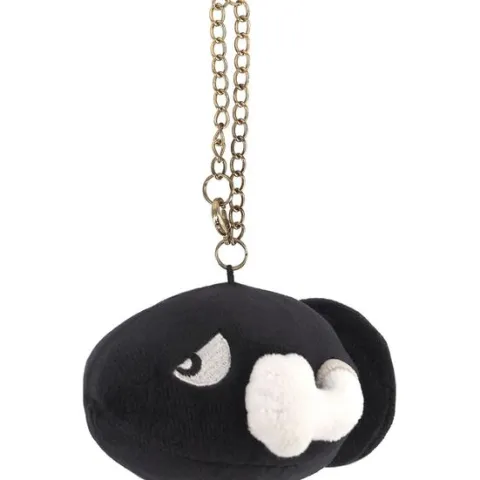 Sanei MM07 Super Mario - Bullet Bill Mascot 4-inch Plush Keychain