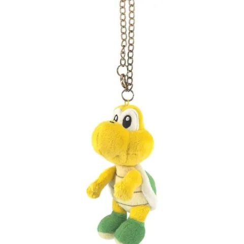 Sanei MM05 Super Mario - Koopa Troopa Mascot 5-inch Plush Keychain