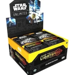 Star Wars: Unlimited TCG Jump to Lightspeed Booster Display