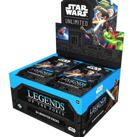 Star Wars: Unlimited TCG Legends of the Force Booster Display