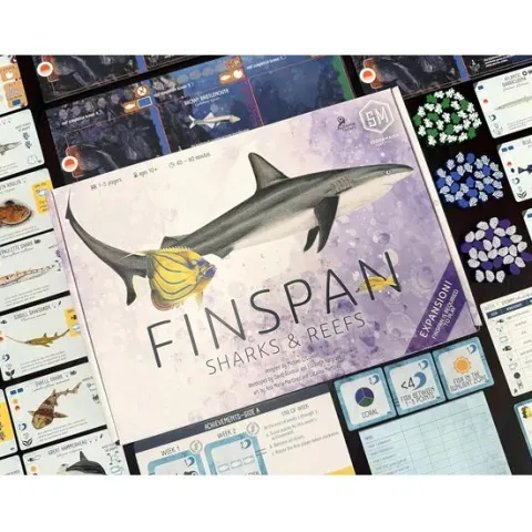 Stonemaier Games: Finspan Sharks & Reefs Expansion