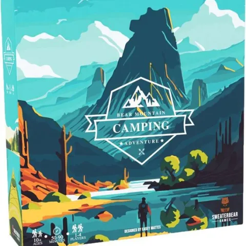 Sweaterbear Games: Bear Mountain Camping Adventure - Family Camping Board Game