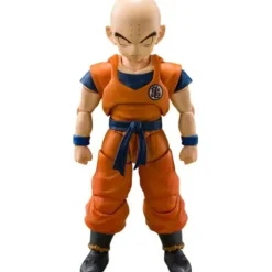 Tamashii Nations Dragon Ball Z S.H.Figuarts Krillin Earth's Strongest Man Action Figure