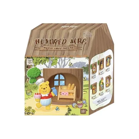TOP TOY Disney Winnie The Pooh Hundred Acre Wood Tree House Series Figure Blind Box