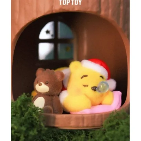 TOP TOY Disney Winnie The Pooh Hundred Acre Wood Tree House Series Figure Blind Box