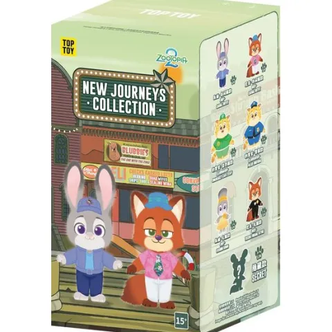 TOP TOY Disney Zootopia 2 New Journeys Series Plush Pendant Blind Box AUTHENTIC