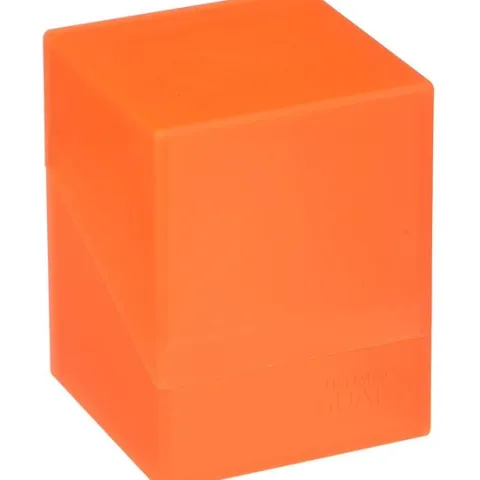 Ultimate Guard Boulder Deck Case 100+ Card Game, Poppy Topaz, Large