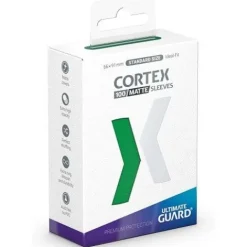 Ultimate Guard Cortex Sleeves Matte 100 Count - Green