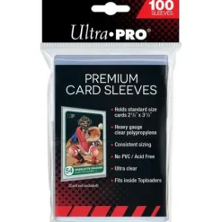 Ultra Pro Sleeves: Standard - Premium Clear Card Sleeves 100ct