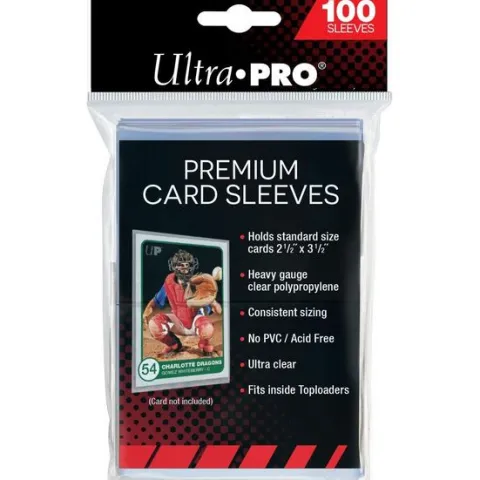 Ultra Pro Sleeves: Standard - Premium Clear Card Sleeves 100ct