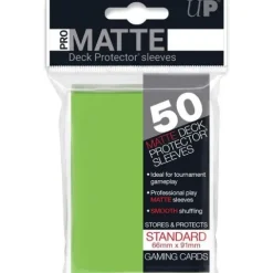 Ultra Pro Standard Pro-Matte Sleeve (50 Pack) - Lime Green