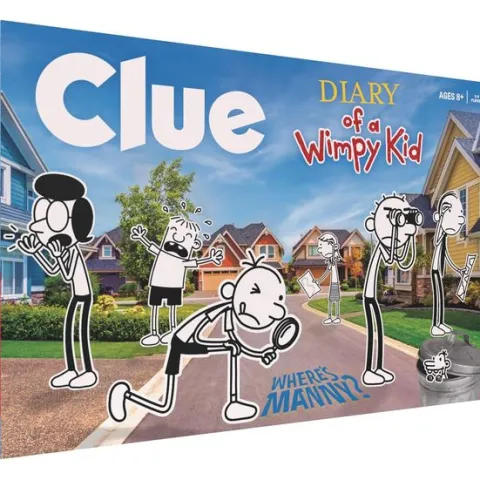 USAopoly Clue Diary of Wimpy Kid Edition Board Game