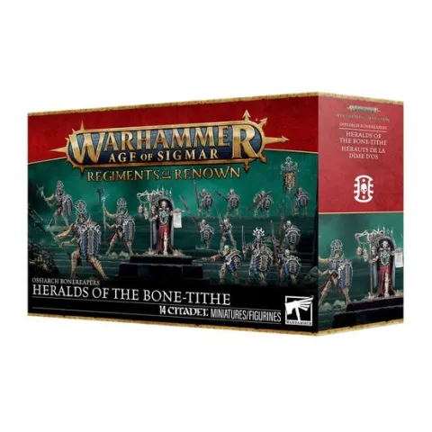 Warhammer Age of Sigmar: Ossiarch Bonereapers Heralds of the Bone-Tithe