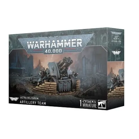 Warhammer 40k: Astra Militarum - Artillery Team