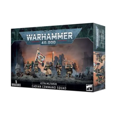 Warhammer 40k: Astra Militarum - Cadian Command Squad