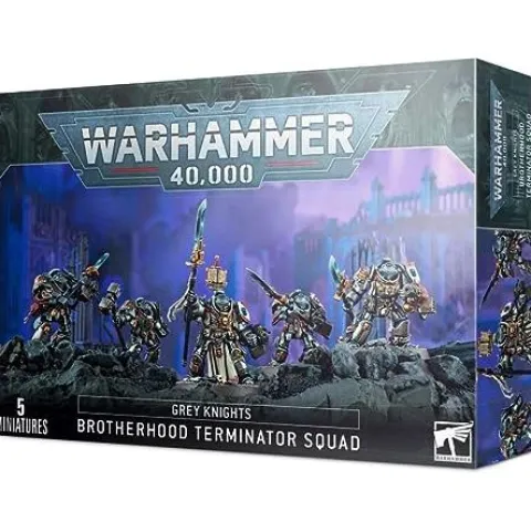 Warhammer 40k: Grey Knights - Brotherhood Terminator Squad