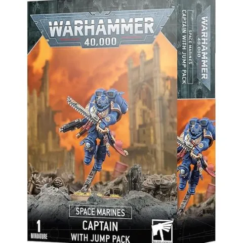 Warhammer 40k: Space Marines - Captain with Jump Pack