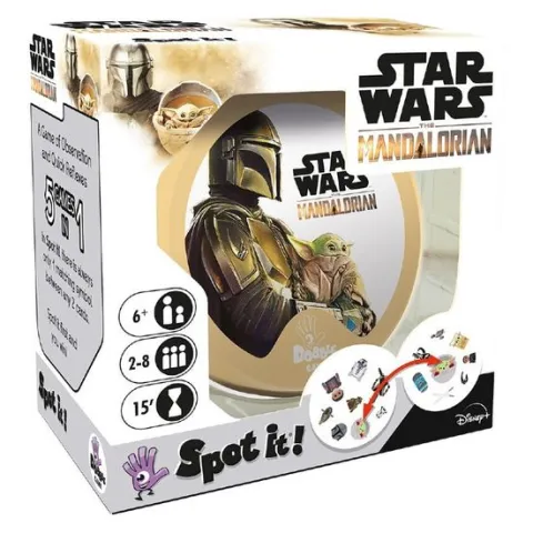 Zygomatic: Spot it! Star Wars - The Mandalorian Card Game